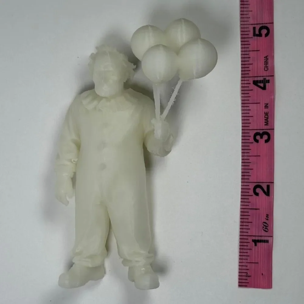 WRINKLES THE CLOWN, NETFLIX GLOW IN THE DARK CLOWN TOY